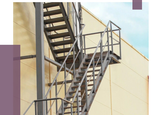 Пожарные лестницы в Камышине от 12331 руб. — монтаж и продажа | ПРОЛЁТ-Кмш