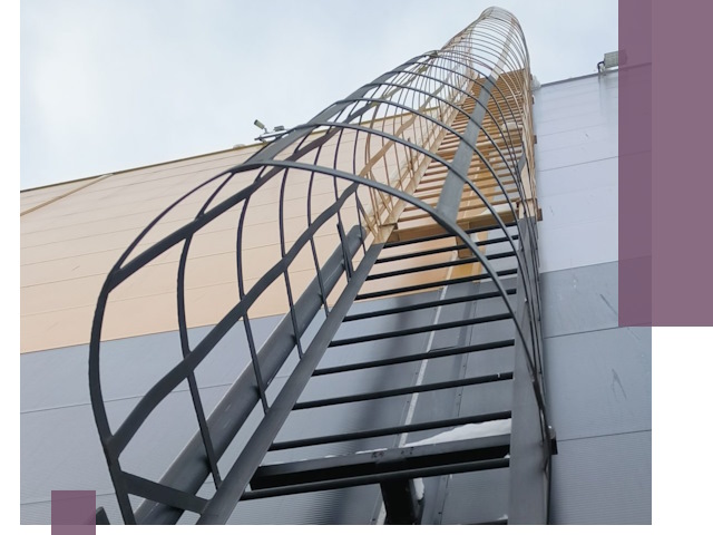 Изготовление и монтаж пожарных лестниц в Камышине профессионально