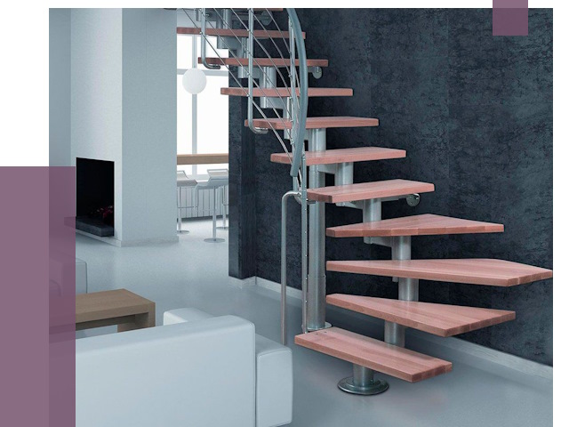 Модульные лестницы в Камышине от 16955 руб. — купить в ПРОЛЁТ-Кмш