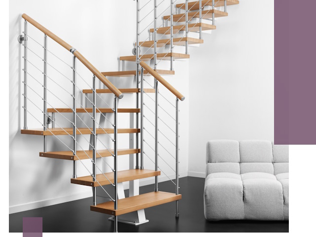 Модульные лестницы под ключ в Камышине — монтаж и изготовление