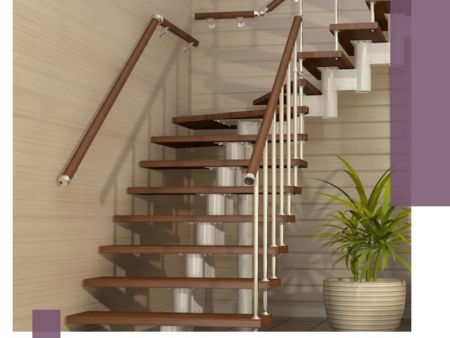 Изготовление модульных лестниц под ключ в Камышине