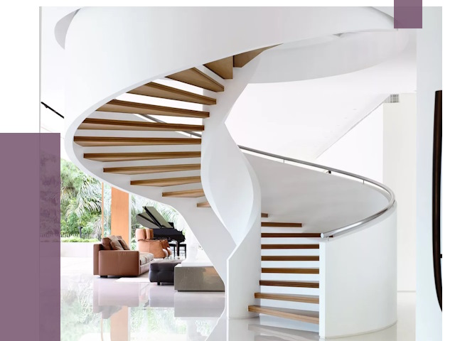 Винтовые лестницы в Камышине под ключ от 48811 руб. | ПРОЛЁТ-Кмш