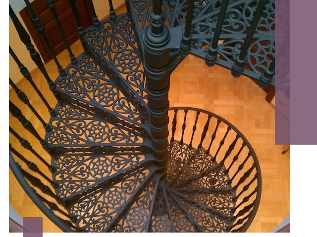 Винтовые лестницы под ключ в Камышине: производство и монтаж