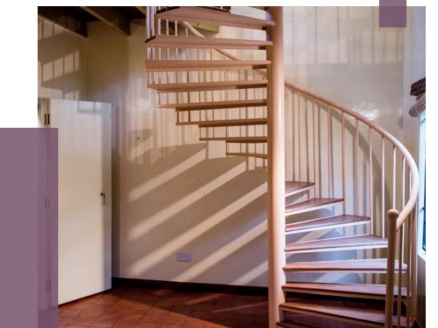 Изготовление винтовых лестниц на заказ в Камышине от 76556 руб. | ПРОЛЁТ-Кмш