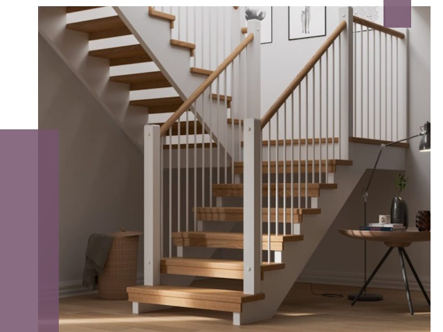 Маршевые лестницы в Камышине от 38278 руб. — монтаж | ПРОЛЁТ-Кмш