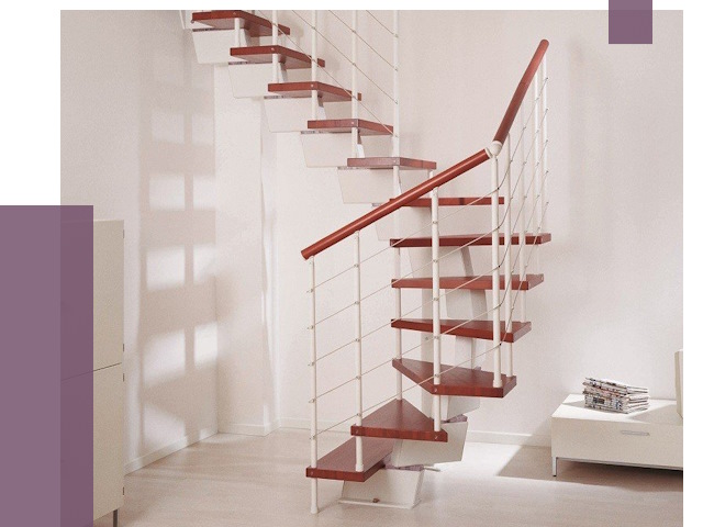 Изготовление лестниц на больцах в Камышине от 9762 руб. | ПРОЛЁТ-Кмш