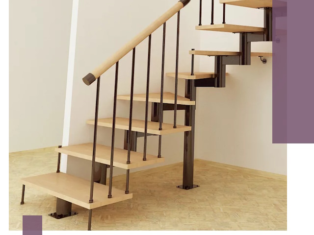 Монтаж лестниц на больцах в Камышине — быстро и надежно