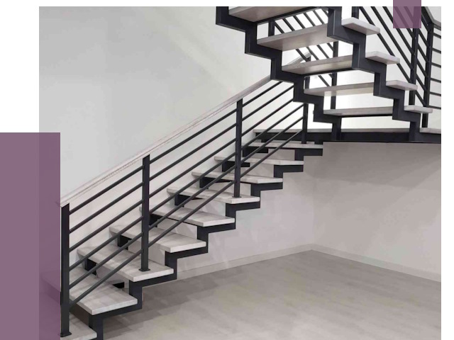 Лестницы на металлокаркасе под ключ в Камышине от 12845 руб. | ПРОЛЁТ-Кмш