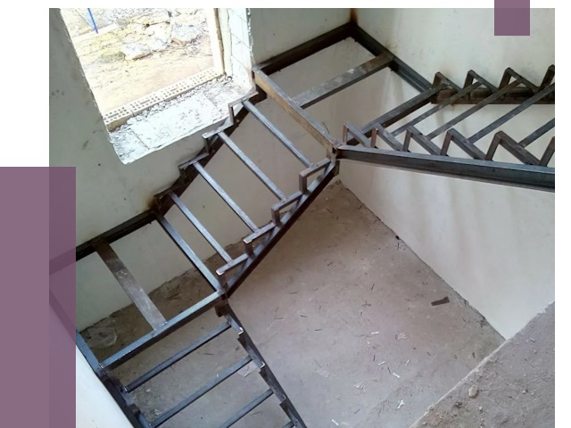 Монтаж лестниц на металлокаркасе в Камышине от 12845 руб. — ПРОЛЁТ-Кмш