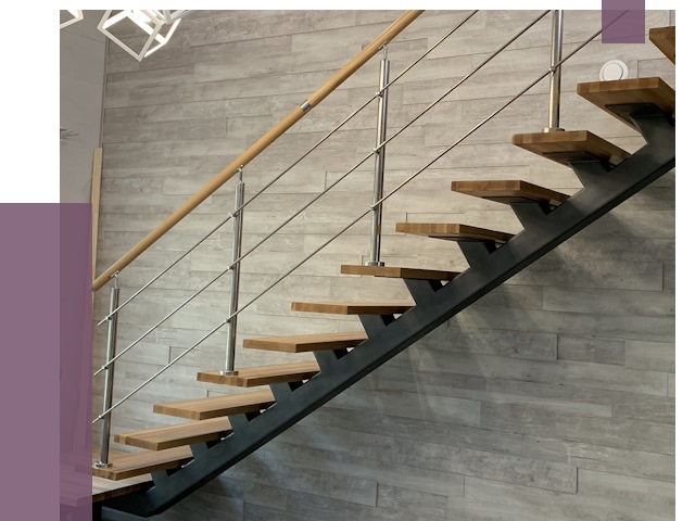 Изготовление лестниц на монокосоуре в Камышине от 76556 руб. 