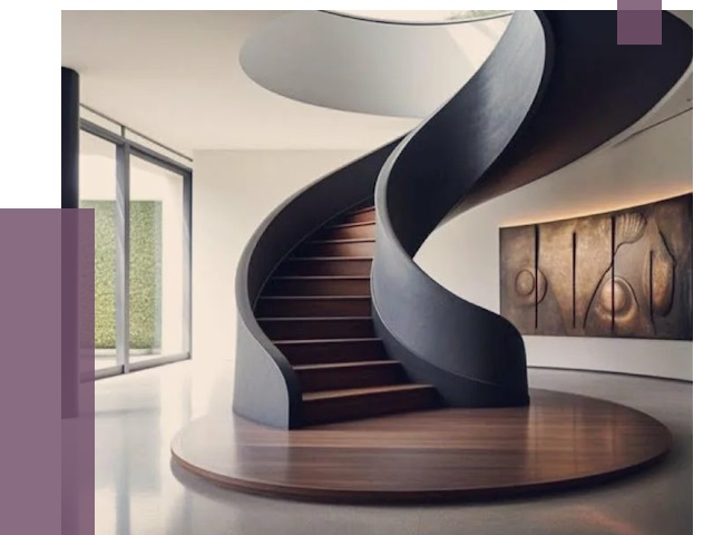 Элитные лестницы под заказ в Камышине от 190106 руб. — ПРОЛЁТ-Кмш