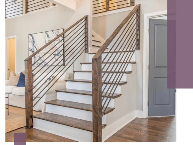 Лестницы для коттеджа под ключ в Камышине — изготовление и монтаж