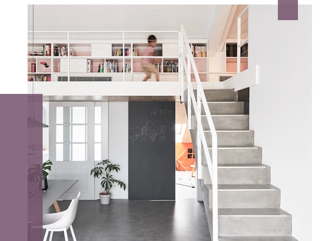 Лестницы для двухуровневой квартиры в Камышине от 177261 руб. | ПРОЛЁТ-Кмш