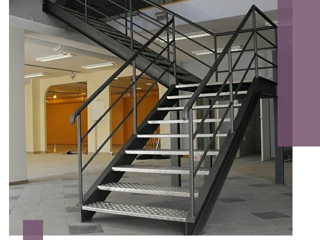 Лестницы для офиса в Камышине: изготовление, монтаж, демонтаж