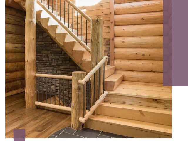 Лестницы в баню под заказ и профессиональный монтаж в Камышине