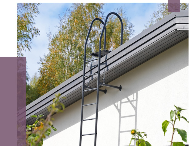 Лестницы на крышу в Камышине от 19216 руб. — монтаж и монтаж ПРОЛЁТ-Кмш