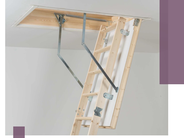 Установка чердачной лестницы под ключ в Камышине