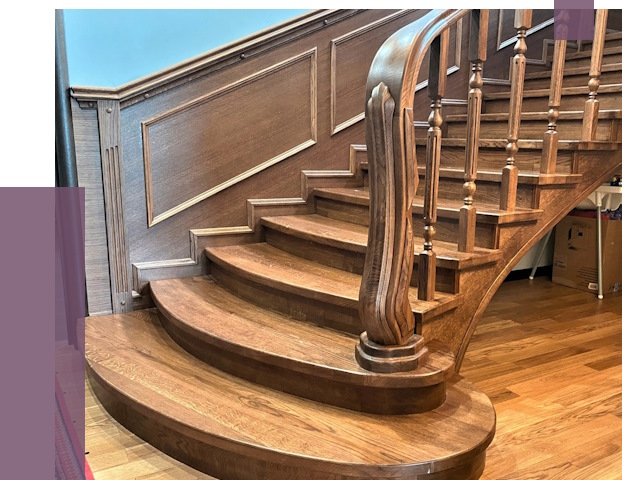 Дубовые лестницы под ключ в Камышине от 177261 руб. — ПРОЛЁТ-Кмш