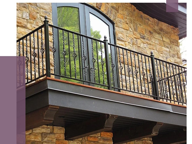 Балконные ограждения в Камышине от 8067 руб. — купить | ПРОЛЁТ-Кмш