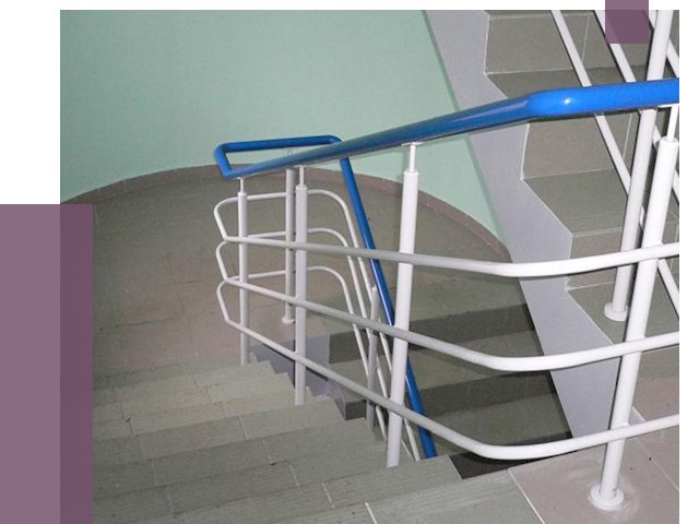 Перила в подъезде в Камышине — установка и замена от 7450 руб. | ПРОЛЁТ-Кмш