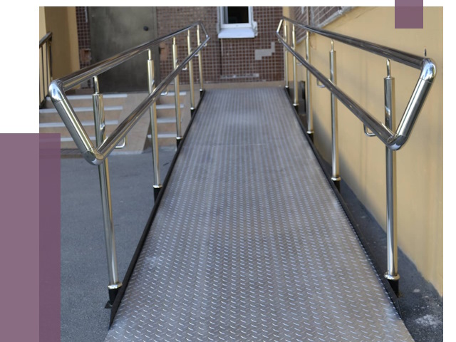 Пандусы в Камышине от 12331 руб. — установка для инвалидов | ПРОЛЁТ-Кмш