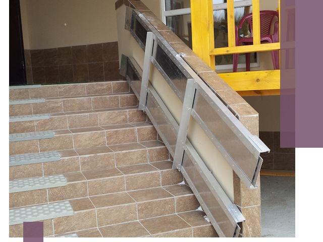 Откидные пандусы под ключ в Камышине — монтаж и демонтаж