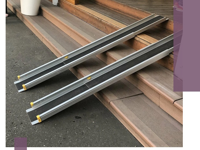 Телескопические пандусы под ключ в Камышине — изготовление и монтаж