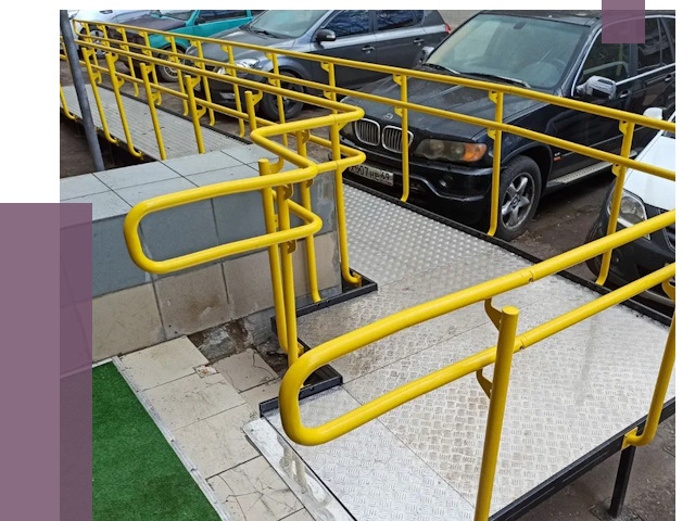 Стационарные пандусы в Камышине от 12331 руб. | ПРОЛЁТ-Кмш