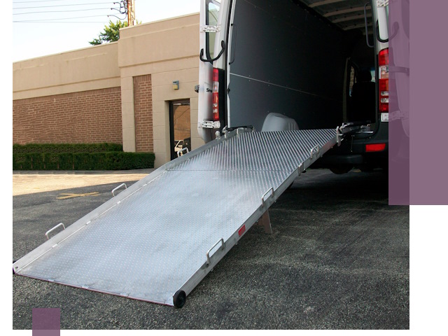 Мобильные пандусы в Камышине — производство, монтаж и аренда