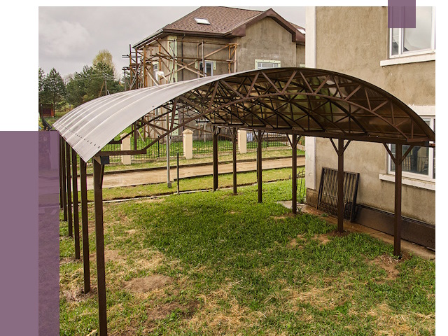 Демонтаж навесов в Камышине от 4624 руб. — разборка и вывоз | ПРОЛЁТ-Кмш