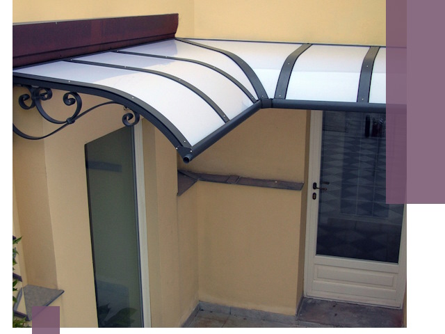 Монтаж козырьков любой сложности в Камышине под ключ