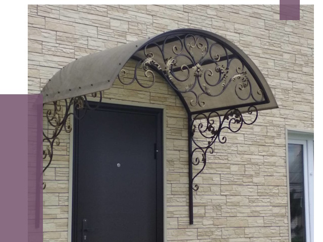 Ремонт козырьков в Камышине от 7450 руб. | ПРОЛЁТ-Кмш