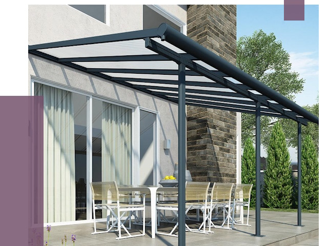 Навесы пристенные в Камышине от 9146 руб. — монтаж и установка | ПРОЛЁТ-Кмш