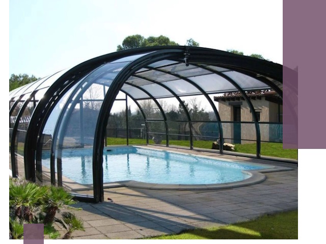 Навесы для бассейна в Камышине: изготовление и монтаж под ключ