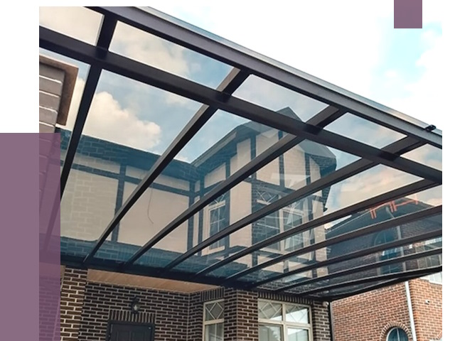 Навесы из поликарбоната в Камышине от 8652 руб. под ключ — ПРОЛЁТ-Кмш