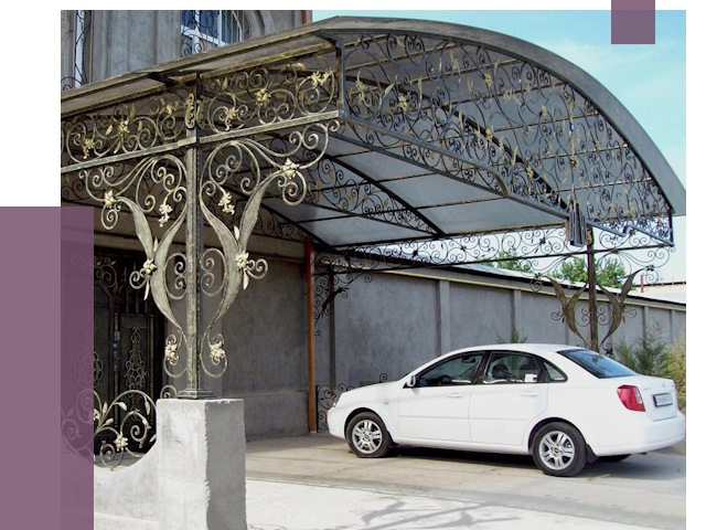 Кованые навесы в Камышине от 14643 руб. | ПРОЛЁТ-Кмш