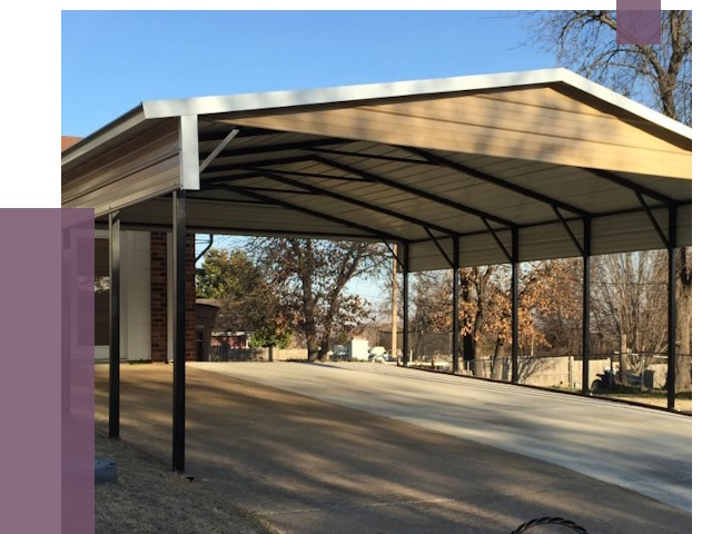 Двускатные навесы в Камышине от 8067 руб. | ПРОЛЁТ-Кмш