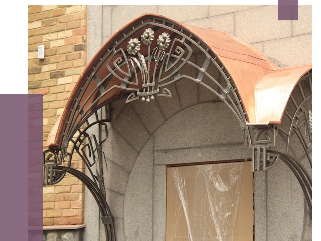 Арочные козырьки в Камышине от 14643 руб. 