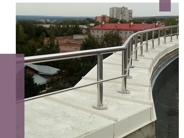 Парапеты и ограждения кровли в Камышине от 4984 руб.