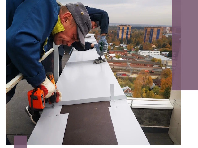 Монтаж парапетов в Камышине — установка прочных металлических ограждений