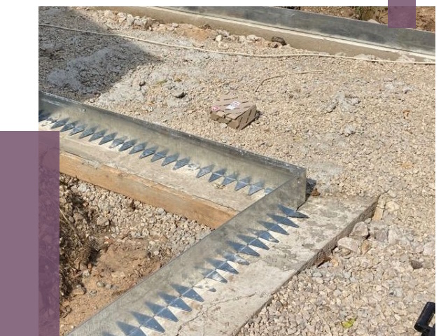 Нержавеющие бордюры в Камышине от 4830 руб. под ключ | ПРОЛЁТ-Кмш