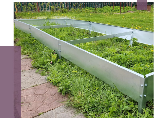 Металлические бордюры для грядок в Камышине от 1798 руб.
