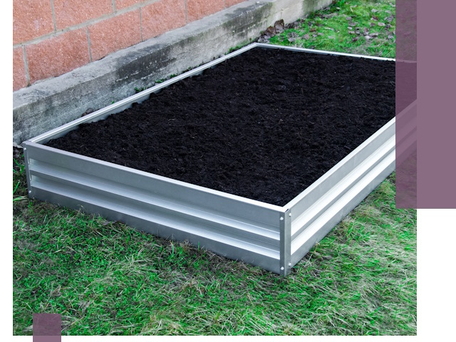 Металлические бордюры для грядок в Камышине: прочность и аккуратность