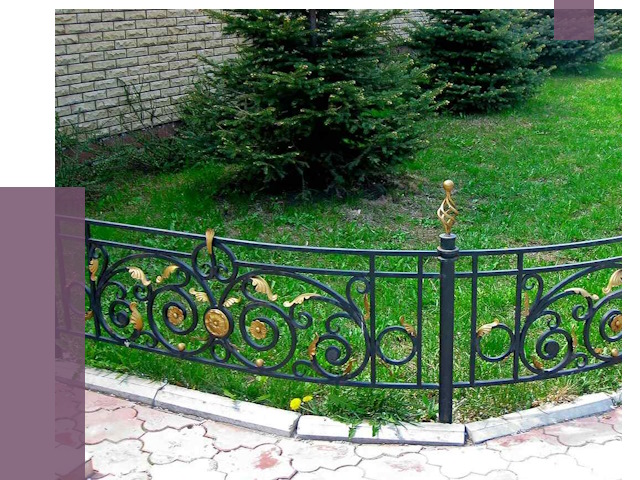 Кованые газонные ограждения в Камышине от 7656 руб. — ПРОЛЁТ-Кмш