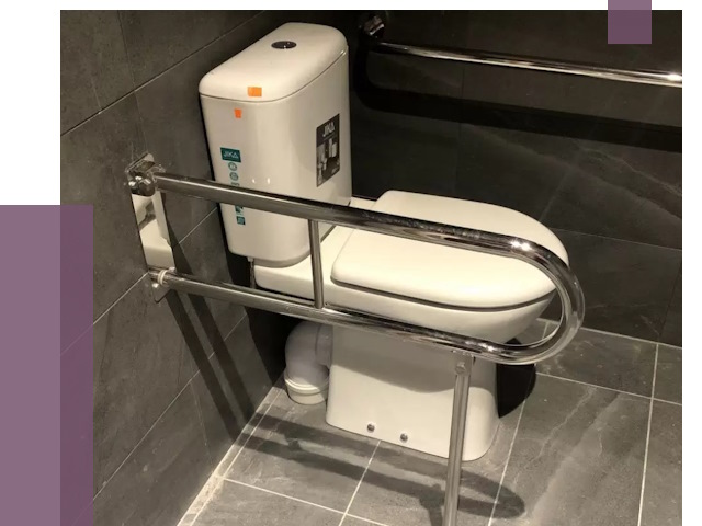 Поручни для санузлов в Камышине от 4316 руб. | ПРОЛЁТ-Кмш