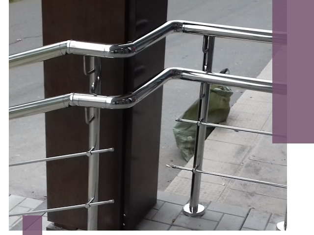 Монтаж поручней из нержавеющей стали в Камышине качественно и быстро